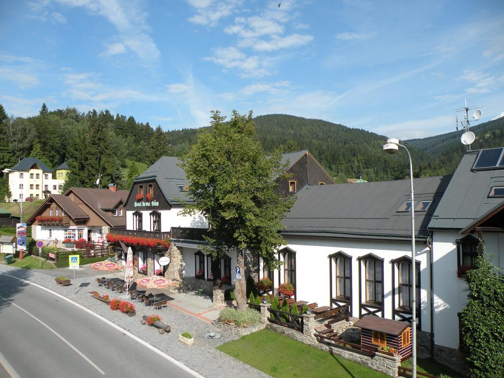Hotel Lesni Dum Janske Lazne Bagian luar foto