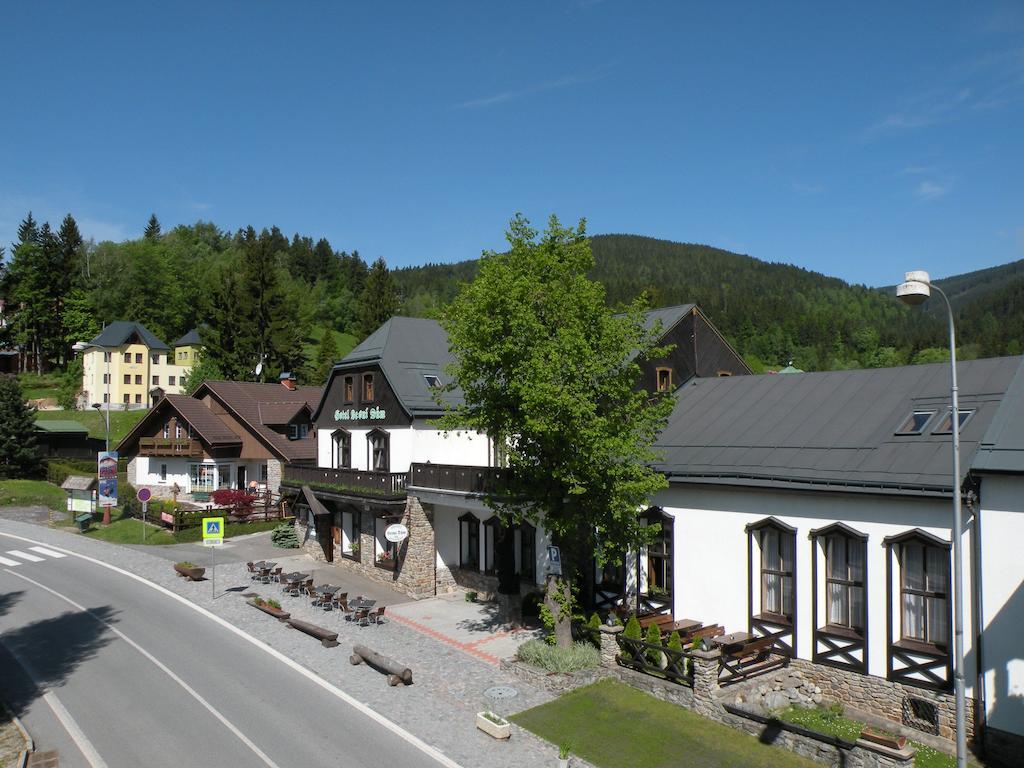 Hotel Lesni Dum Janske Lazne Bagian luar foto